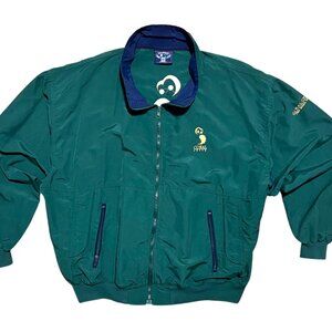 Coral Creek Ewa Beach Hawaii Vintage Embroidered Windbreaker Jacket, Men's 2XL